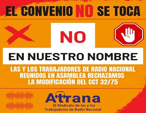 No a la reforma del Convenio Colectivo de Trabajo 32/75 E