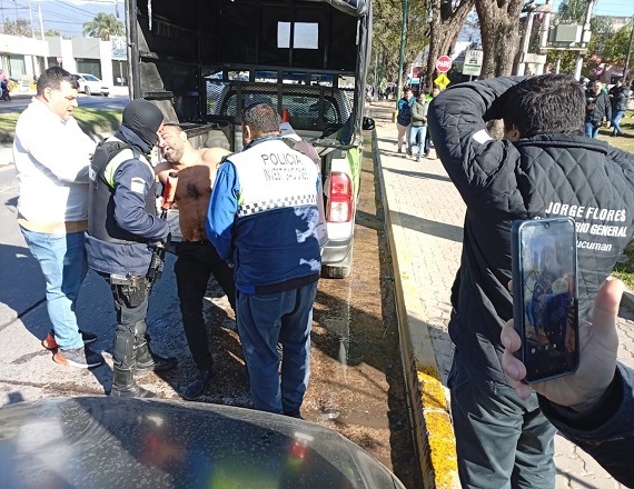 Represión con detenidos a estatales de Tucumán 