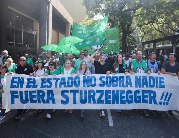 ATE realizará un paro de 24 horas cuando sesione el Senado de la Nación 