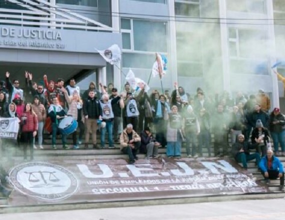 Paran los trabajadores judiciales provinciales de Tierra del Fuego 