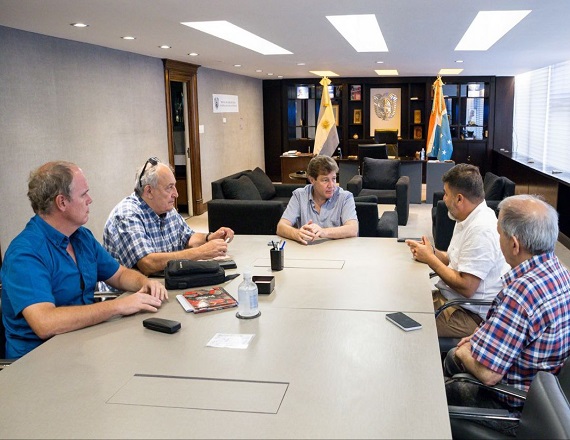 El gremio de Ferrocarriles y Puertos respaldó la gestión del Gobernador para revertir la intervención del Puerto de Ushuaia 