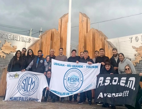 Se conformó la Federación de Sindicatos Municipales de Tierra del Fuego