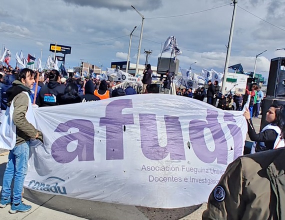 AFUDI participó de la movilización contra la Reforma Laboral 
