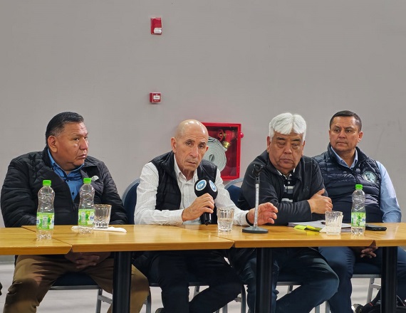 Llugdar presente en la asamblea con trabajadores de AESA y Petroleros Privados