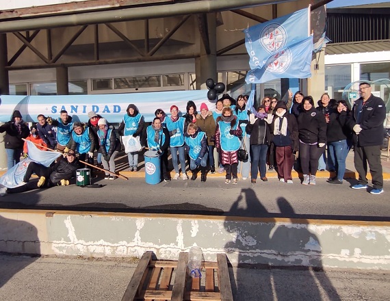 Siguen las medidas de fuerza de trabajadores estatales de Tierra del Fuego 