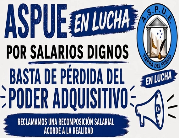 ASPUE convoca a una protesta frente al Ministerio de Trabajo 