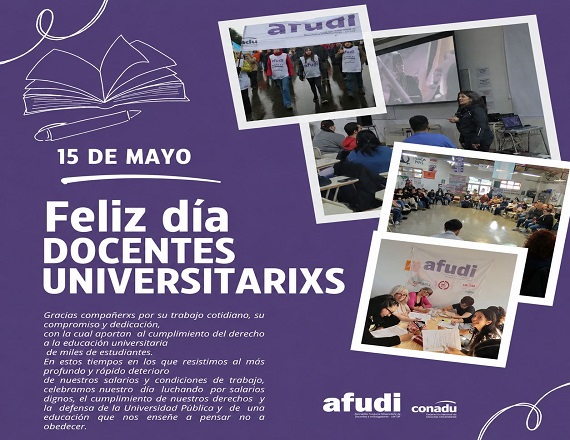 Día de lxs Docentes Universitarixs en Tierra del Fuego 