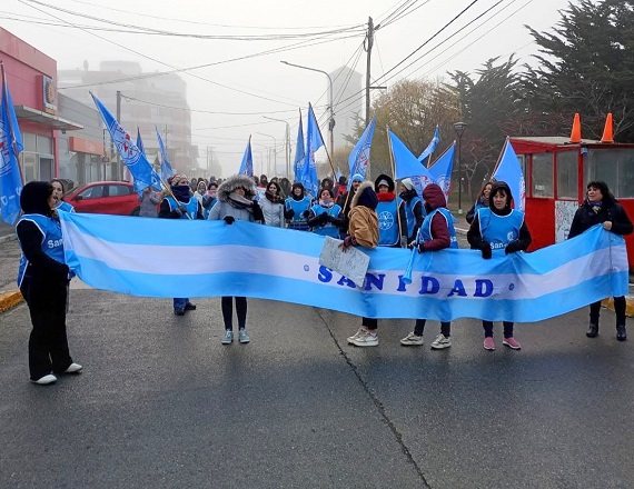 Trabajadores del Hospital de Río Grande continúan con las asambleas 
