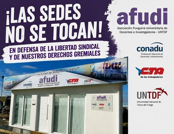 AFUDI se declara en estado de alerta y movilización en defensa de sus sedes