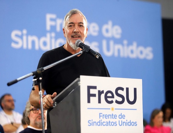 Aguiar destacó la audiencia lograda por el FreSU en Washington contra el Estado argentino por la Reforma Laboral