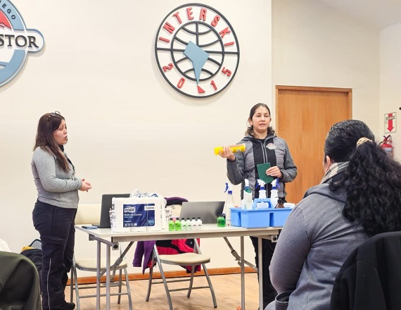 Capacitación en Housekeeping en conjunto con Cerro Castor