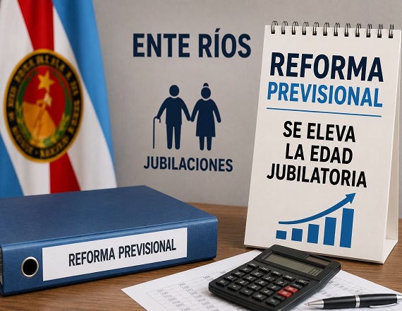 Ente Ríos tendrá reforma previsional que eleva la edad jubilatoria
