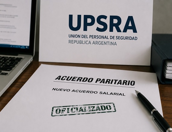 UPSRA oficializó el nuevo acuerdo paritario 