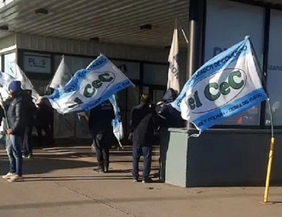 El CEC se manifestó en La Anónima 