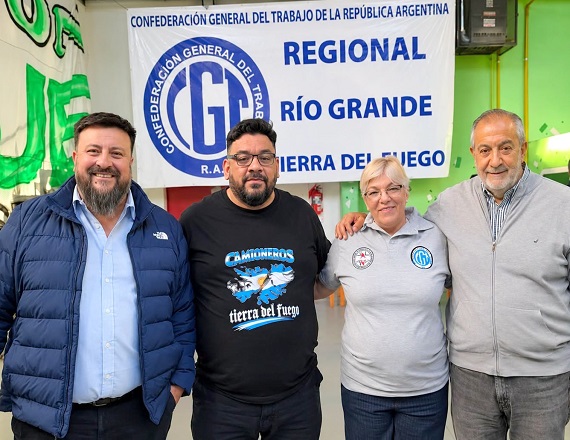 Fueron proclamadas las nuevas autoridades de la CGT Regional Río Grande 