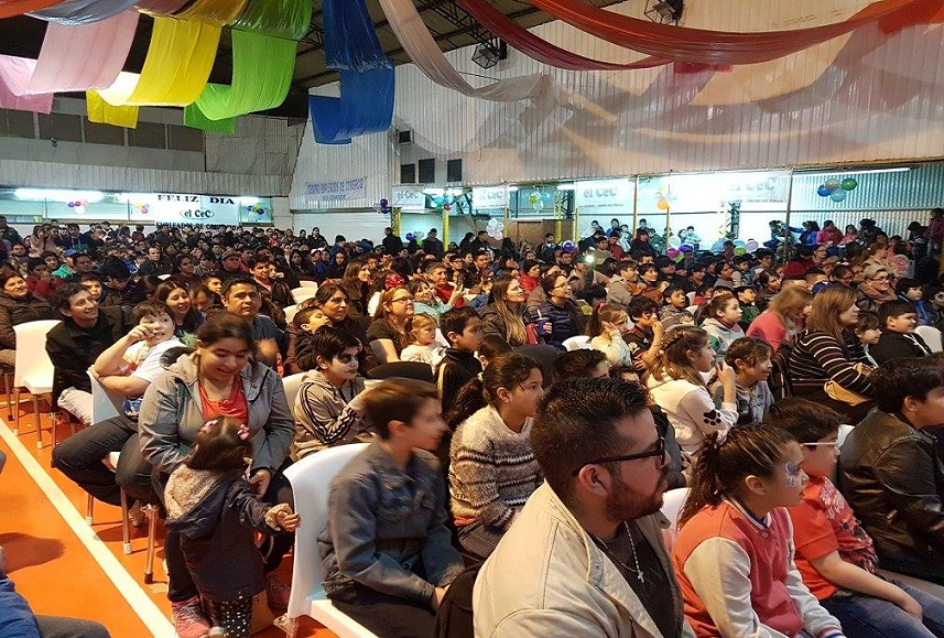 Desde el CEC aseguraron una mayor presencia de chicos para el agasajo por el Día del Niño. 