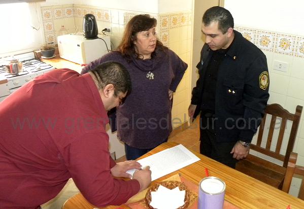 Candidatos de la Lista Lila radicaron denuncia policial