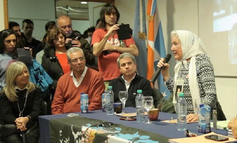 Nora Cortiñas estuvo en Ushuaia.