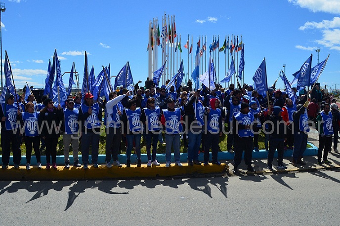 ATE en la movilización del 20 de noviembre.