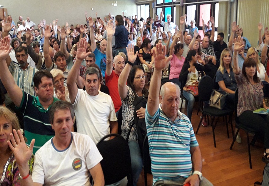 La propuesta salarial fue aprobada por 95 a 22 votos (24 de los 26 departamentos de la provincia de Córdoba).