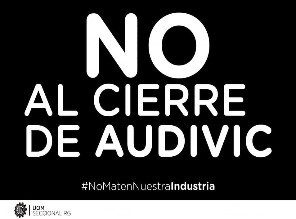 De desistir ahora la empresa del actual marco de negociación, podría existir la posibilidad de que AUDIVIC solicite, vía judicial, el desalojo de la planta que se mantiene ocupada por los trabajadores, 