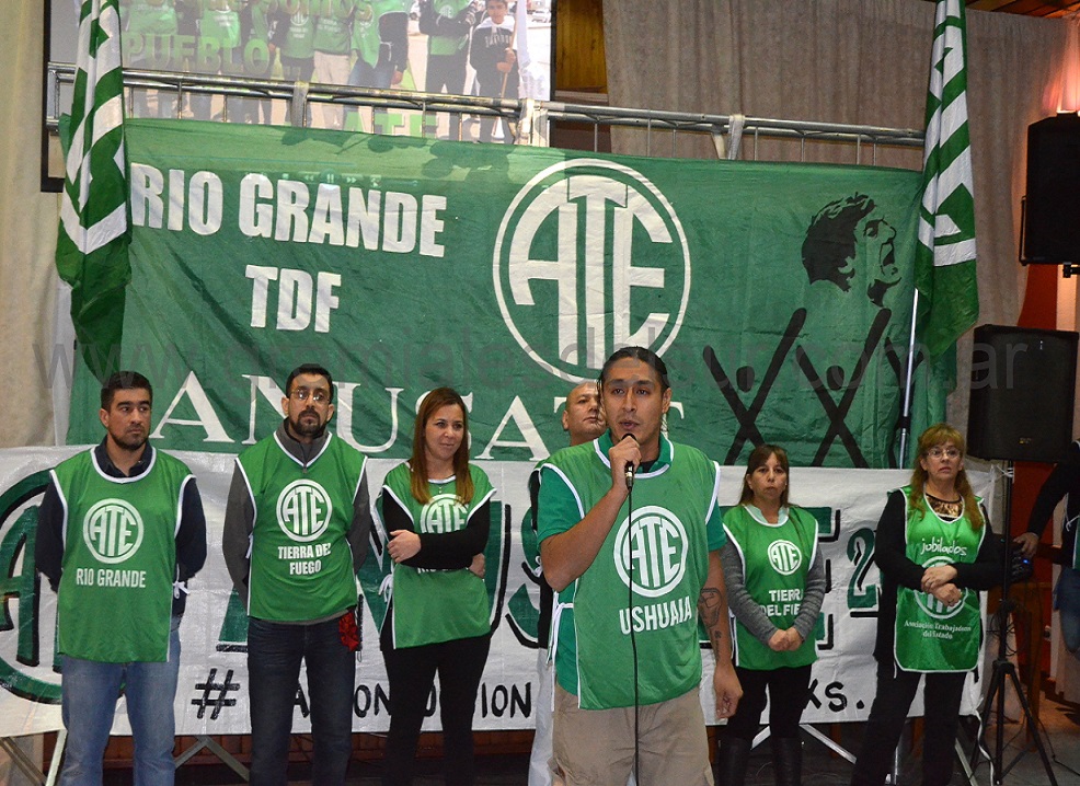 Jorge Pérez Marangoni, candidato a Secretario General provincial por ANUSATE. 