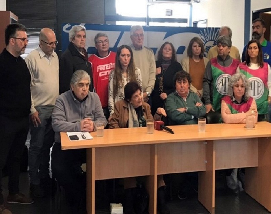 “Hay una connivencia entre la dirección nacional de ATE y la Secretaría de Trabajo; además, son varios los hechos que comprueban que para la elección de ATE se está preparando un fraude tremendo
