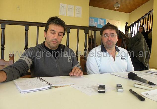 Horacio Catena y Héctor López Auil alertaron por la situación de las Escuelas 