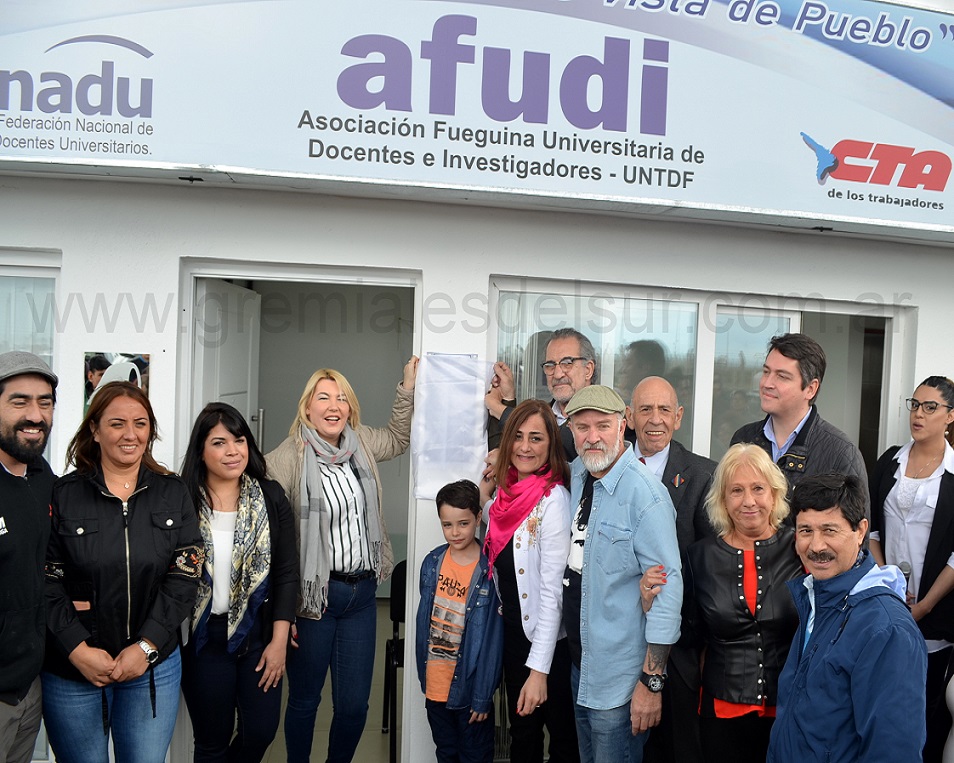 AFUDI inauguró la sede sindical en Río Grande. 