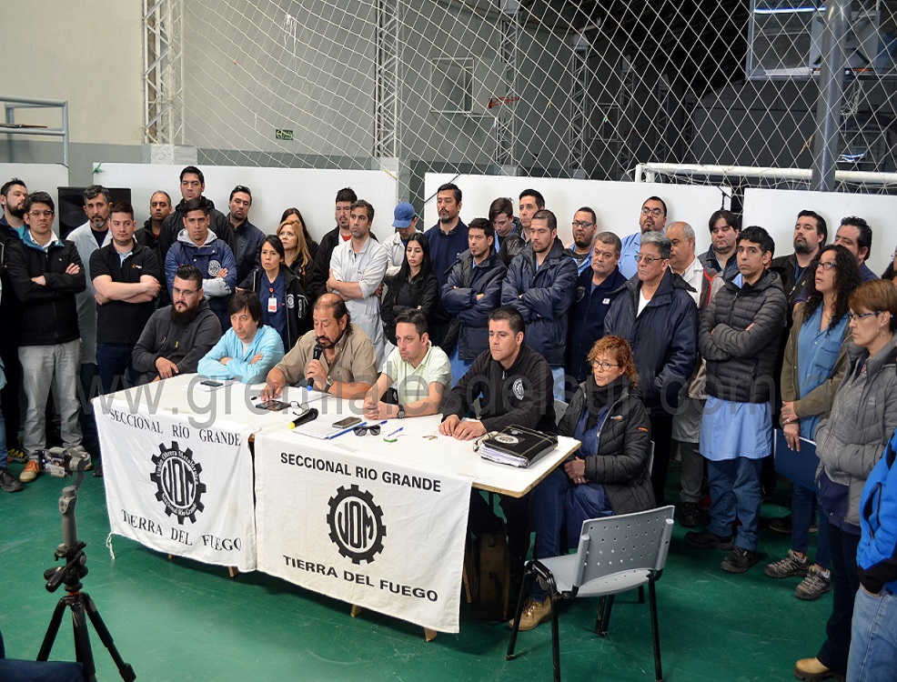 La UOM anunció en conferencia de prensa el cierre del conflicto en MIRGOR. 