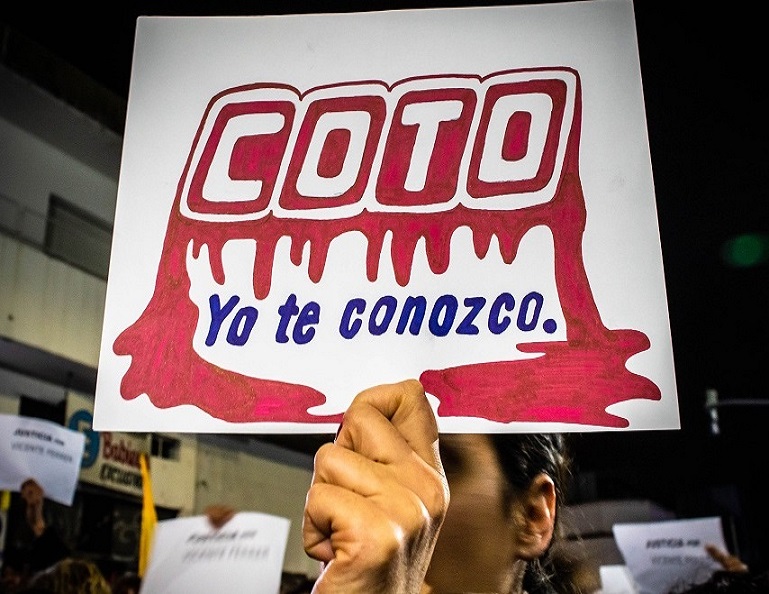 “Una vez más y en pleno desarrollo de la pandemia, la empresa de Alfredo Coto atentó contra la salud pública y contra nuestra integridad física”, denuncian los Delegados Autoconvocados de supermercados COTO.