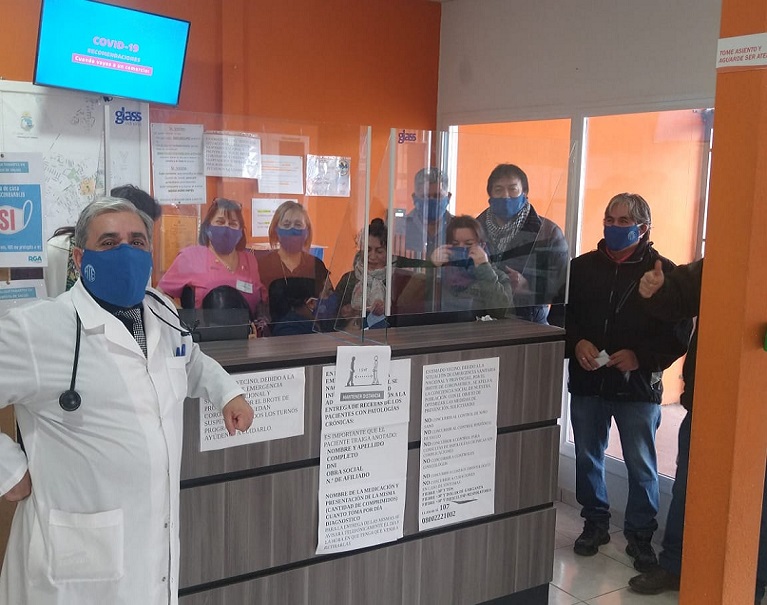 Paralelamente, ATE sigue gestionando ante las autoridades correspondientes mejores condiciones laborales dentro del protocolo de prevención para todos los trabajadores.