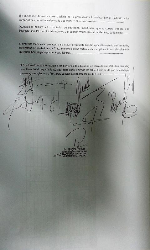 Acta segunda página