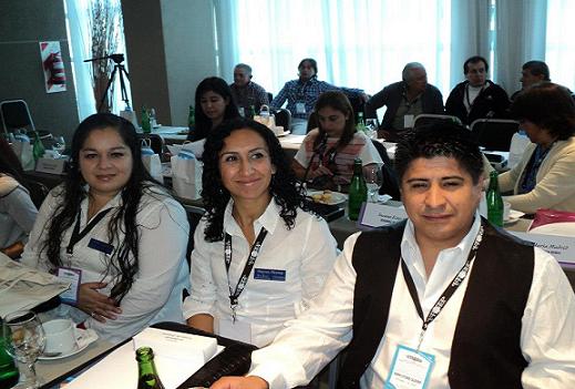 Dirigentes gastronómicos de Tierra del Fuego en el Congreso de Mar del Plata