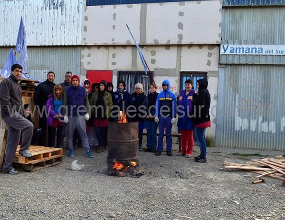 El 16 de noviembre se va a rematar la planta donde funcionaba la empresa Yamana del Sur. Más de un centenar de trabajadores esperan cobrar las indemnizaciones. Foto de archivo.