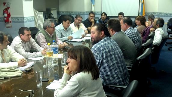 SUTEF mantuvo una reunión con Legisladores y funcionarios provinciales