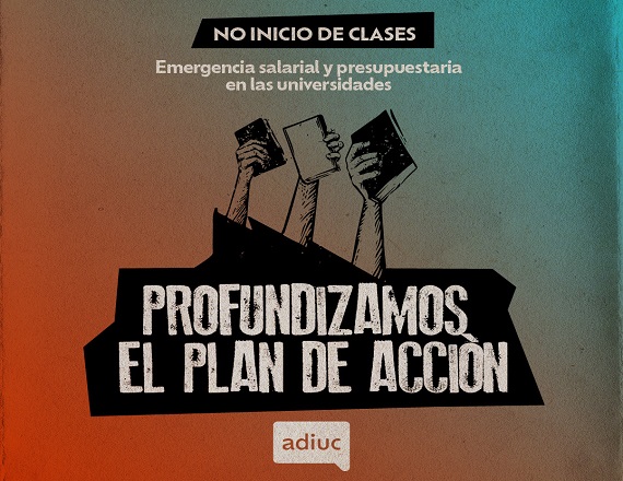 Los Docentes e Investigadores de la Universidad Nacional de Córdoba paran este lunes 29 de julio, el miércoles 7 de agosto, y toda la semana del 12 al 16 de agosto.