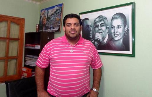 Gullermo Vargas anunció la posible llegada de Moyano a Río Grande el 6 de junio