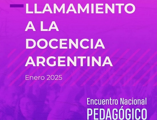 “Proponemos unificar la discusión salarial nacional en $1.600.000 para el cargo inicial de jornada simple, llevando esta propuesta como bandera por toda nuestra Patria”, concluye el “Encuentro Nacional Pedagógico” que integra el SUTEF.