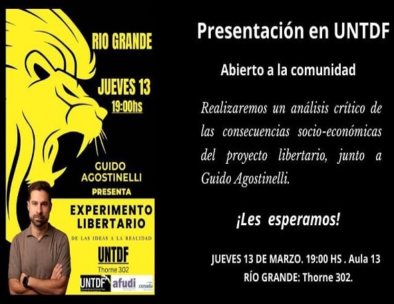 “Entender a qué nos enfrentamos es un paso previo para pensar las estrategias de acción adecuadas que impidan el avance de este modelo empobrecedor, deshumanizante, antidemocrático, y de entrega de nuestra soberanía”, indicó AFUDI.