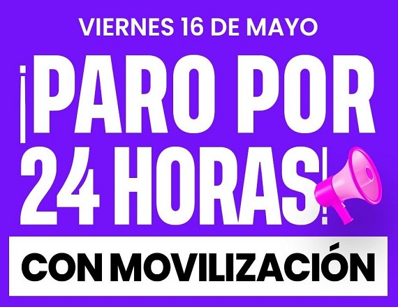SUTEF participará de una concentración en simultáneo en Ushuaia y Río Grande a las 12 horas del viernes 16 de mayo frente a la empresa BGH en Río Grande, y frente a la Planta Nº 3 ex Ambassador en Ushuaia.
