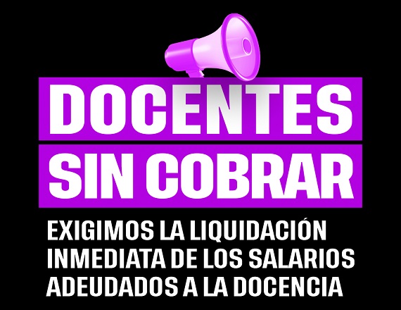 “Convocamos a la docencia de todos los niveles y modalidades a participar de manera solidaria de las convocatorias en las tres ciudades, exijamos en unidad la liquidación inmediata de los salarios adeudados”, señaló el SUTEF.