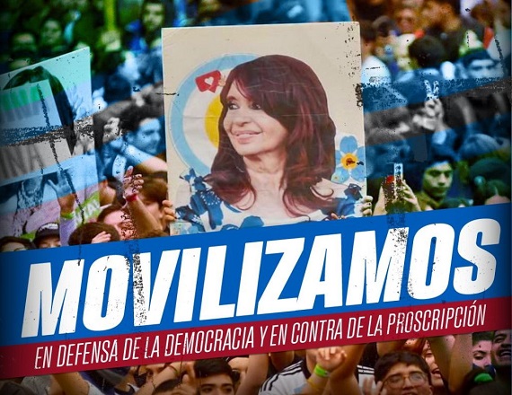 “Una decisión judicial sin legitimidad, construida sobre una causa armada y sin pruebas, que busca sacar del juego político a la principal dirigente del campo popular”, remarcó la CONADU.