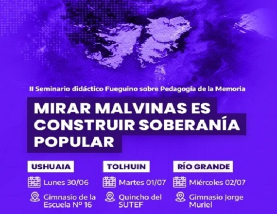 Serán disertantes Jerónimo Guerrero Iraola: Abogado del Centro Ex Combatientes Islas Malvinas C.E.C.I.M La Plata. Diana Agüero Göhde: Profesora de Historia. Pablo Andrés Vassel: Abogado especialista en DDHH.