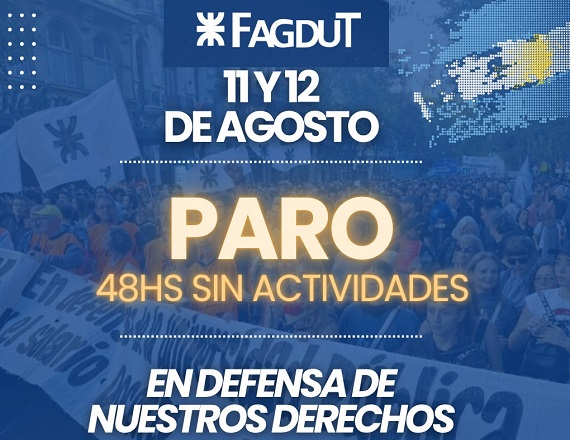 Luego de una consulta nacional, los docentes de la UTN votaron que la semana próxima sea con medidas de fuerza, comenzando con dos días de paro en las 32 sedes que tiene dicha universidad.