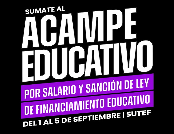 “Vamos a visibilizar nuestro reclamo, generar espacios de encuentro y de debate para exigirle a la dirigencia política de la provincia respuestas acordes a las necesidades de las trabajadoras y trabajadores”, resaltó el SUTEF.