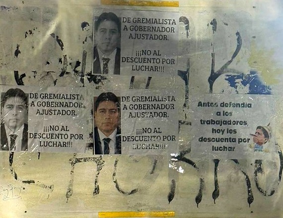 “Desde la Comisión Directiva de A.Do.Sa.C. contestaremos en el plano legal y llamamos a las y los docentes a redoblar la firmeza de nuestra acción ante la prepotencia del Gobierno”, señaló la entidad sindical.