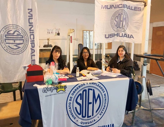 Días atrás, el SOEM Ushuaia desarrolló una jornada similar en la Subsecretaría de Servicios Públicos, una jornada que fue sumamente positiva con importante asistencia a trabajadores municipales.