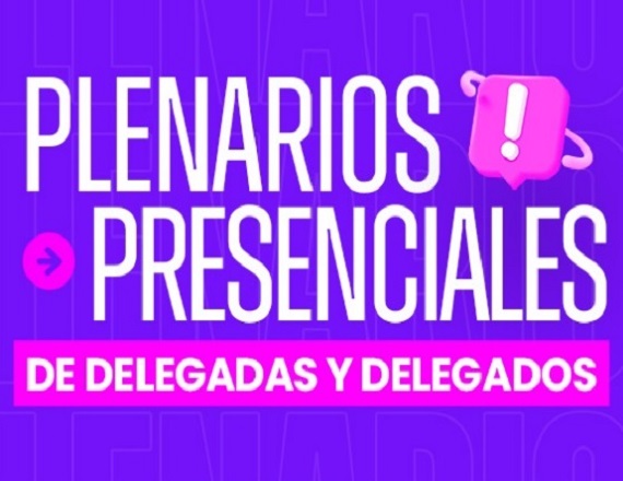 Los Plenarios del SUTEF abordarán los siguientes temas: Análisis de la situación política. Comité Mixto de Salud y Seguridad en el Trabajo Docente. Transformación educativa y análisis del proyecto de Ley de Libertad Educativa.