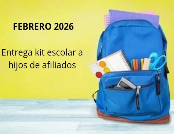 El Sindicato de Obreros y Empleados Municipales (SOEM) de la ciudad de Ushuaia tiene previsto realizar la entrega de kits escolares a los hijos de sus afiliados durante el mes de febrero 2026.